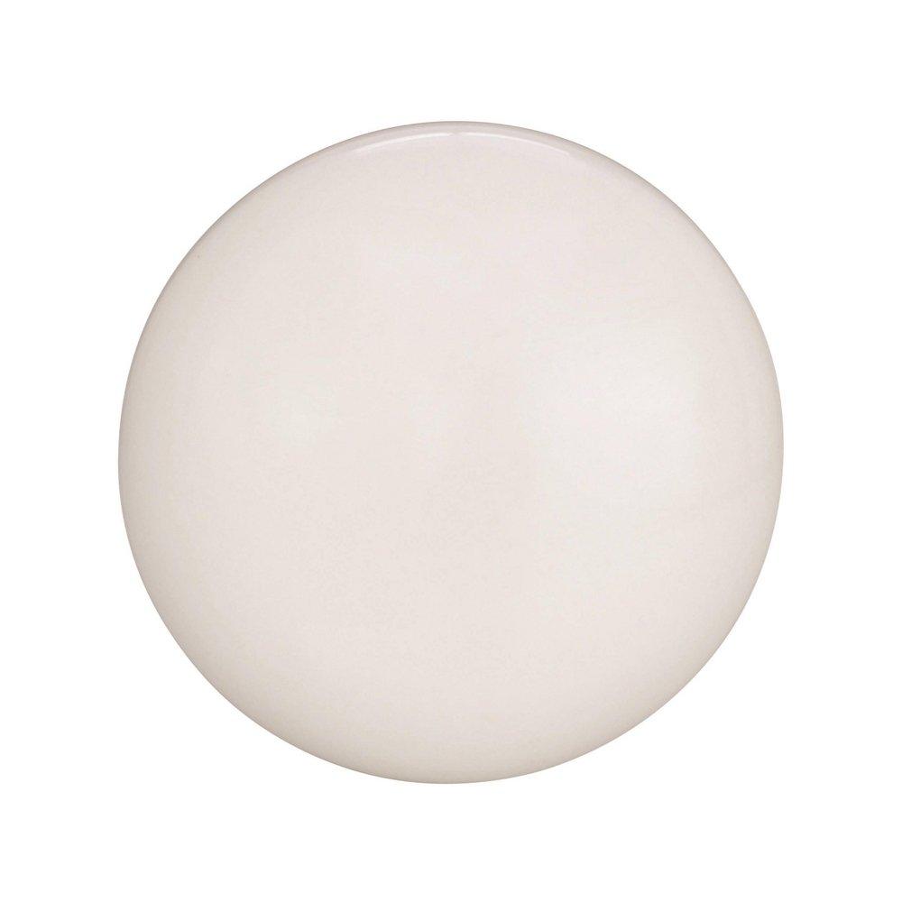 Allison Value 1-1/4 in (32 mm) Diameter White Cabinet Knob 