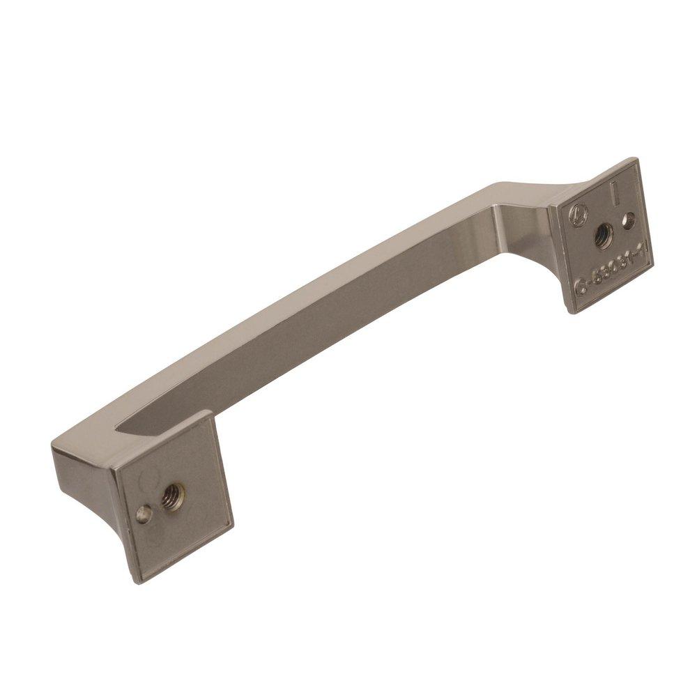 Amerock Polished Nickel Mulholland 3-3/4 in (96 mm) Center-to-Center Polished Nickel Cabinet Pull 