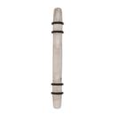 Carrione 3-3/4 in (96 mm) Center-to-Center Marble White/Black Bronze Cabinet Pull 