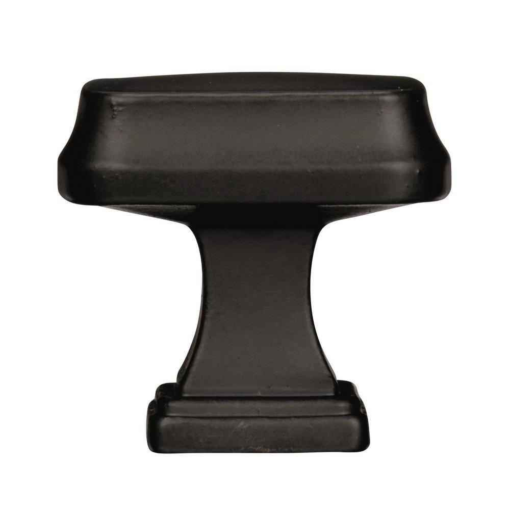 Amerock Black Bronze Revitalize 1-1/4 in (32 mm) Length Black Bronze Cabinet Knob 