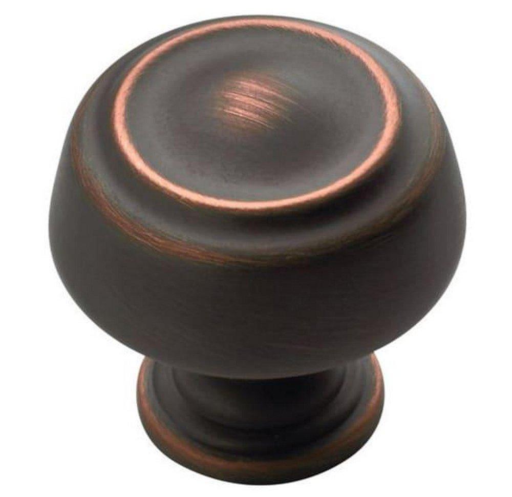 Amerock Oil Rubbed Bronze 1-3/16 in. Knob 