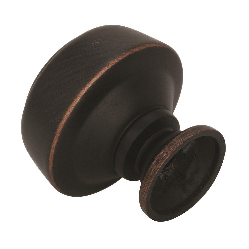 Amerock Oil Rubbed Bronze 1-3/16 in. Cabinet Knob 