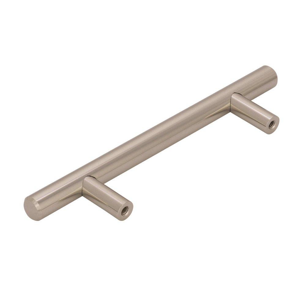 Amerock Polished Nickel 6-1/8 in. Center-to-Center Cabinet Bar Pull 