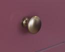 Amerock Burnished Brass 1-1/4 in. Knob 