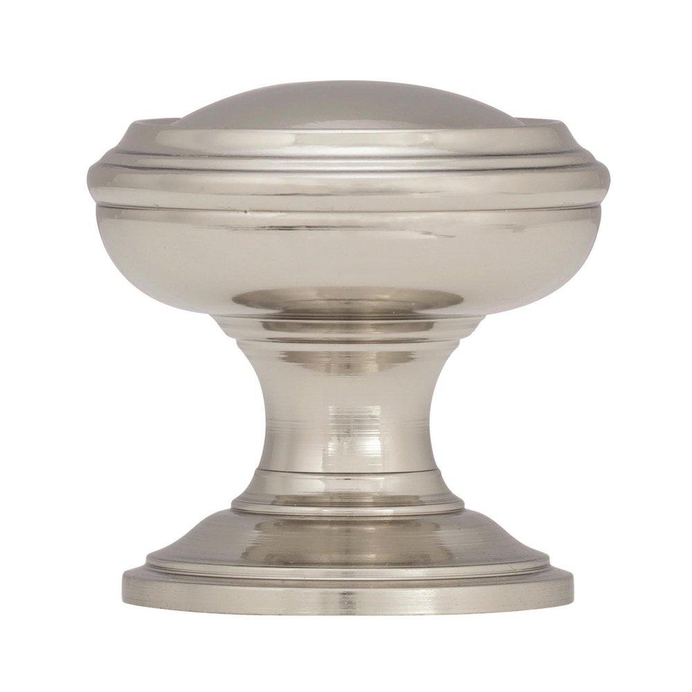 Amerock Polished Nickel Revitalize 1-1/4 in (32 mm) Diameter Polished Nickel Cabinet Knob 