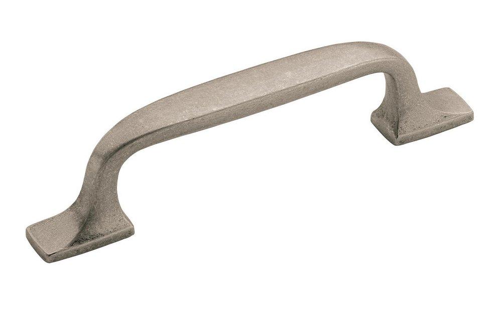 Highland Ridge 3 in (76 mm) Center-to-Center Aged Pewter Cabinet Pull 