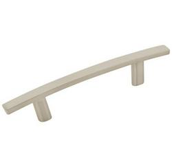 3 in. Center-to-Center Cabinet Pull in Satin Nickel