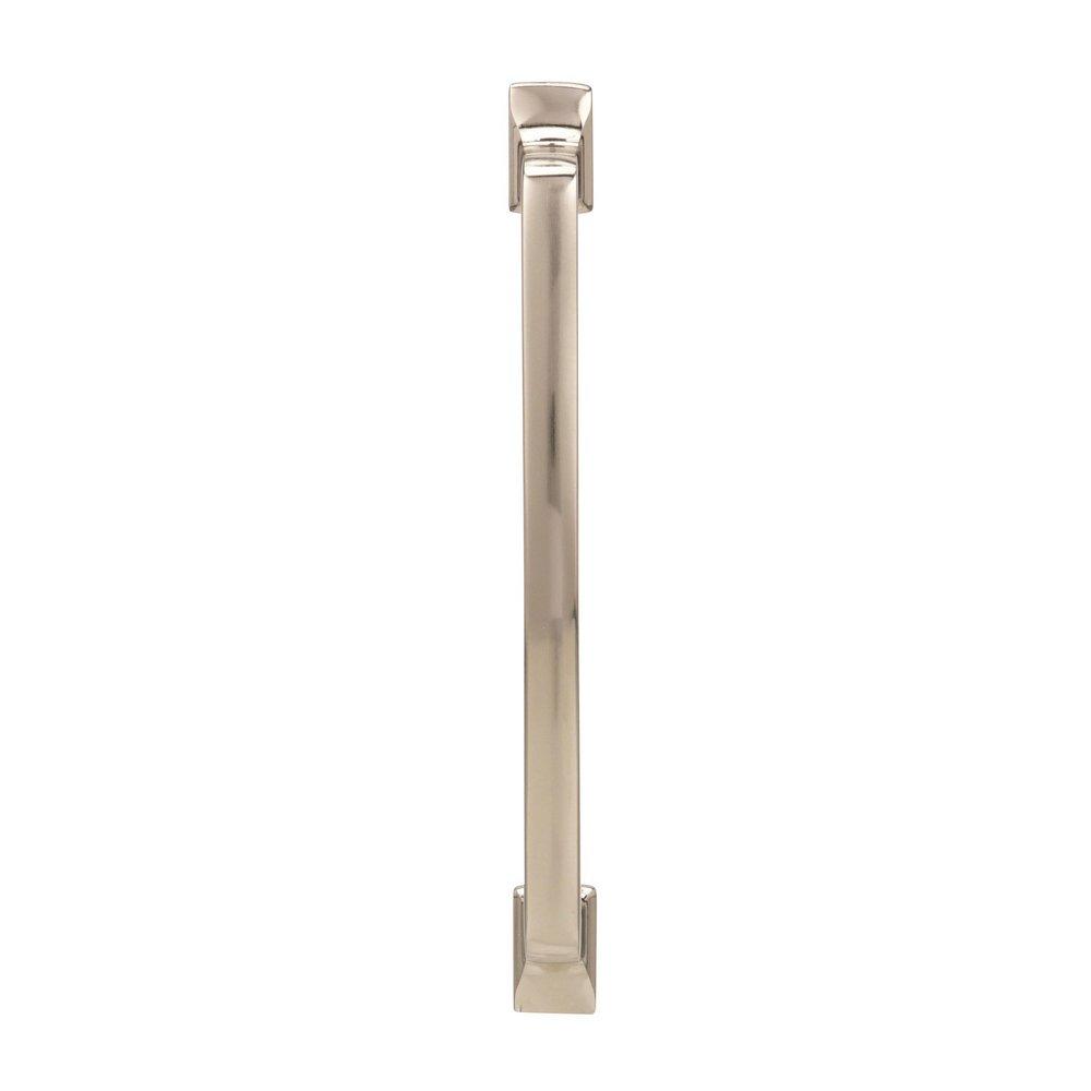 Amerock Polished Nickel Westerly 5-1/16 in (128 mm) Center-to-Center Polished Nickel Cabinet Pull 