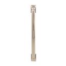 Amerock Polished Nickel Westerly 5-1/16 in (128 mm) Center-to-Center Polished Nickel Cabinet Pull 