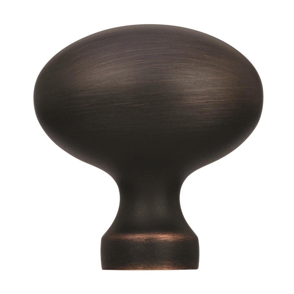Amerock Oil Rubbed Bronze Allison Value 1-3/8 in (35 mm) Length Oil-Rubbed Bronze Cabinet Knob 