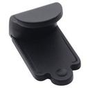 1-7/8 in. Center-to-Center Finger Pull in Flat Black