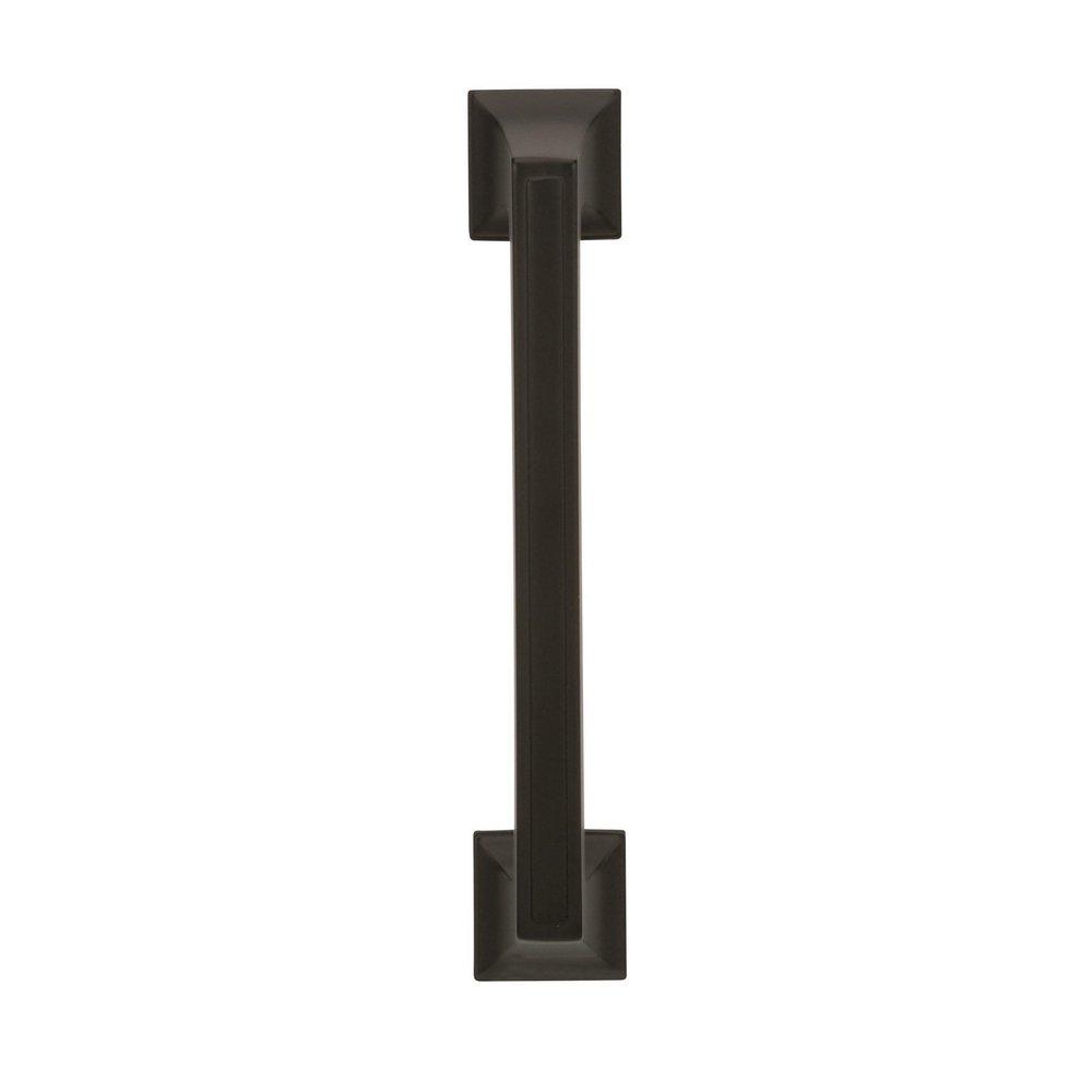 Amerock Black Bronze Mulholland 3-3/4 in (96 mm) Center-to-Center Black Bronze Cabinet Pull 