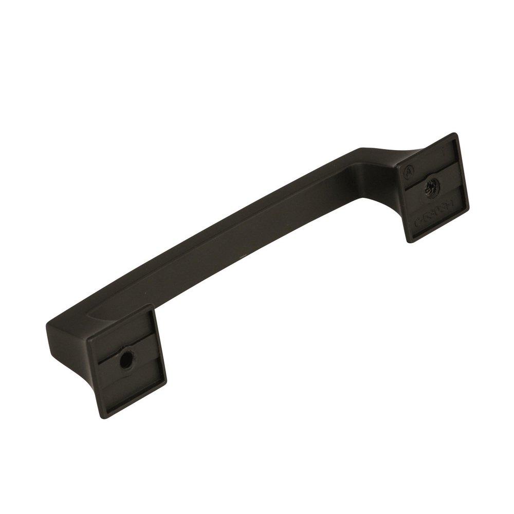 Amerock Black Bronze Mulholland 3-3/4 in (96 mm) Center-to-Center Black Bronze Cabinet Pull 