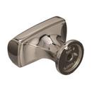 Highland Ridge 1-3/8 in (35 mm) Length Polished Nickel Cabinet Knob 