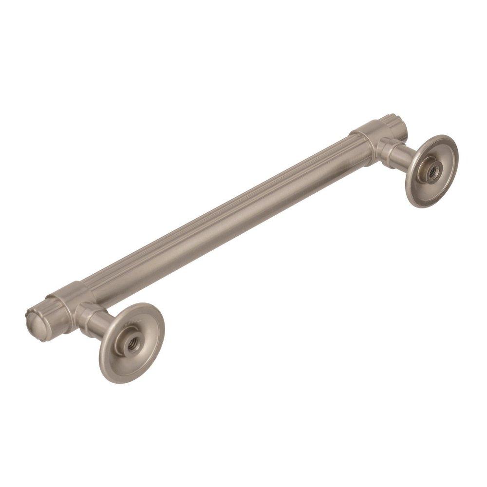 Amerock Satin Nickel Sea Grass 5-1/16 in (128 mm) Center-to-Center Satin Nickel Cabinet Pull 