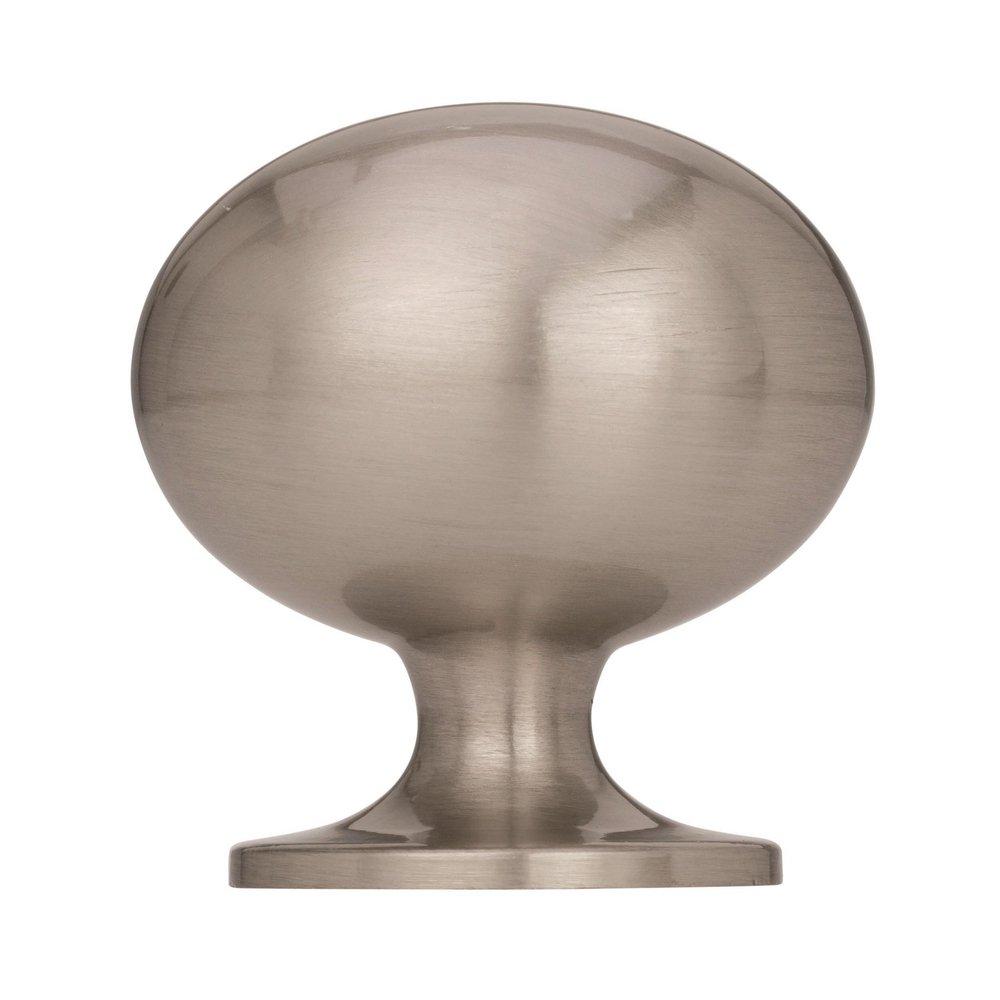 Amerock Satin Nickel Allison Value 1-3/8 in (35 mm) Length Satin Nickel Cabinet Knob 