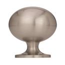 Amerock Satin Nickel Allison Value 1-3/8 in (35 mm) Length Satin Nickel Cabinet Knob 