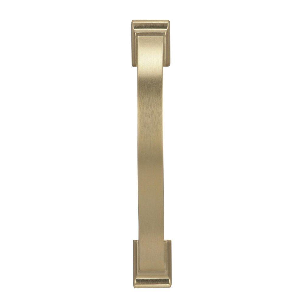 Amerock Golden Champagne Candler 3-3/4 in (96 mm) Center-to-Center Golden Champagne Cabinet Pull 