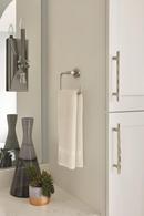 Amerock Stainless Steel Arrondi 6-7/16 in (164 mm) Length Towel Ring in Stainless Steel 