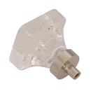 Amerock Clear 1-3/8 in. Cabinet Knob 