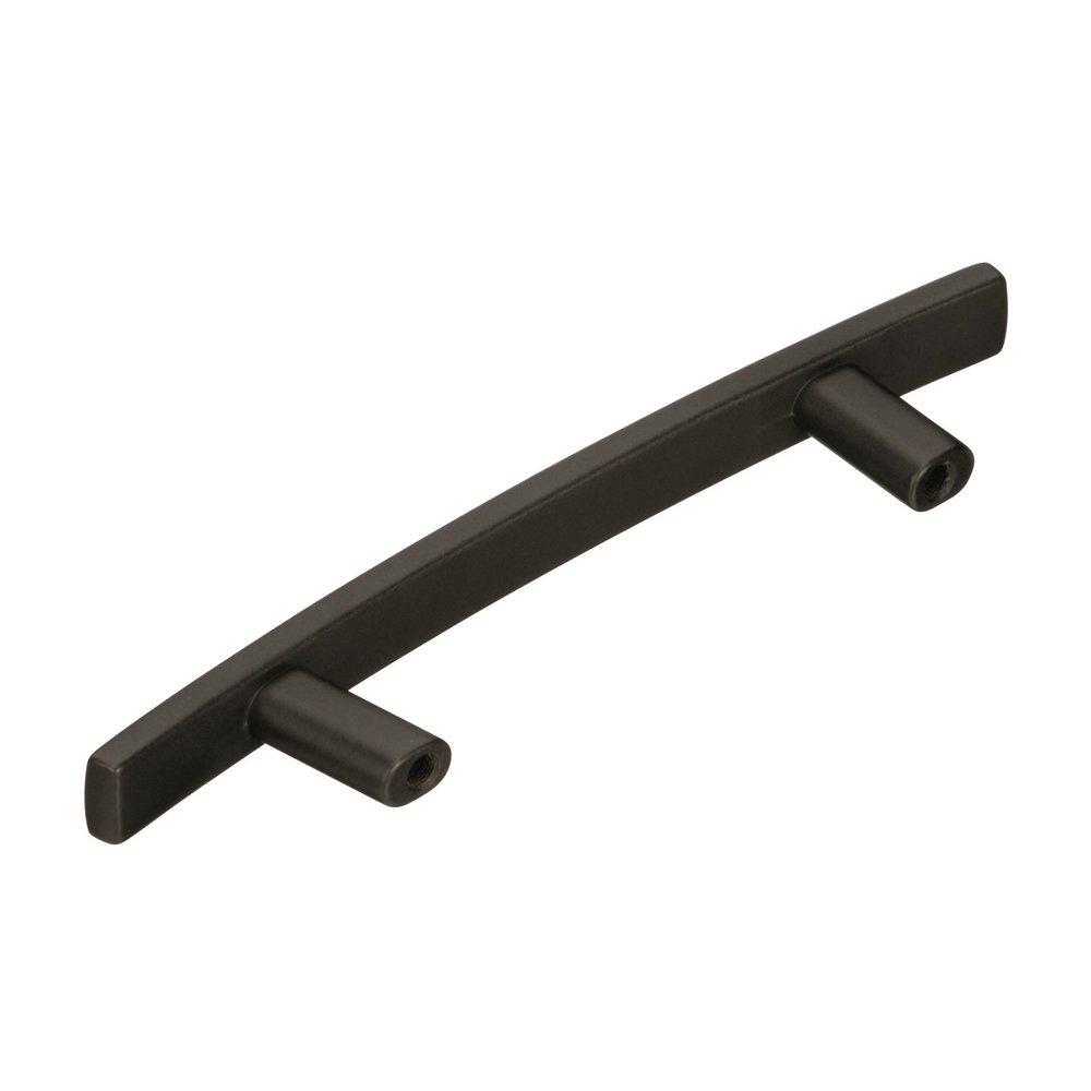 Amerock Black Bronze Cyprus 3 in (76 mm) Center-to-Center Black Bronze Cabinet Pull 