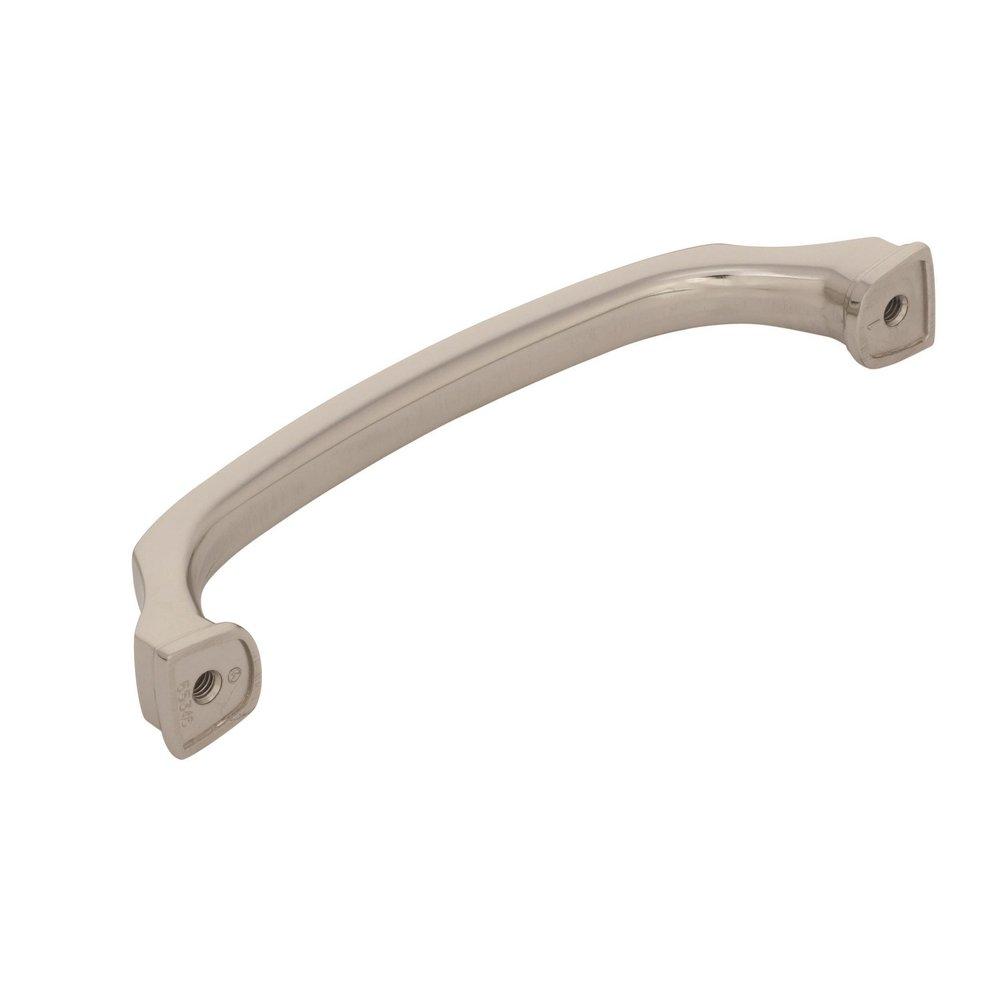 Amerock Polished Nickel Revitalize 5-1/16 in (128 mm) Center-to-Center Polished Nickel Cabinet Pull 