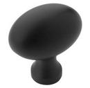 1-3/8 in. Knob in Flat Black