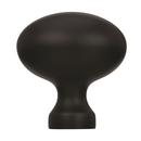 Amerock Flat Black Allison Value 1-3/8 in (35 mm) Length Flat Black Cabinet Knob 