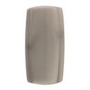 Amerock Satin Nickel Highland Ridge 1-3/8 in (35 mm) Length Satin Nickel Cabinet Knob 