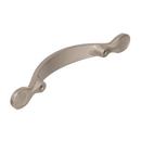 Amerock Satin Nickel Nature's Splendor 3 in (76 mm) Center-to-Center Satin Nickel Cabinet Pull 