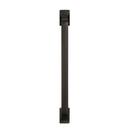 Amerock Black Bronze Westerly 5-1/16 in (128 mm) Center-to-Center Black Bronze Cabinet Pull 