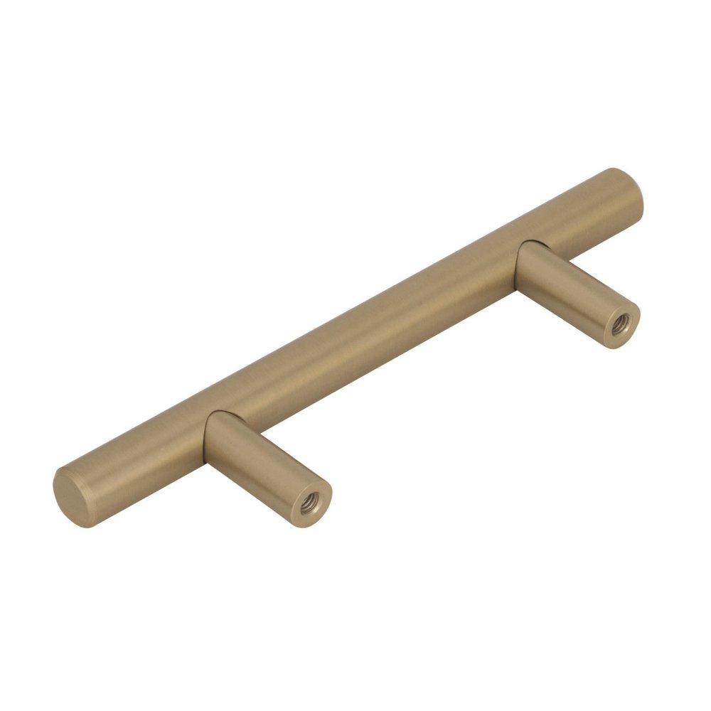 Amerock Golden Champagne 5-3/8 in. Center-to-Center Cabinet Bar Pull 