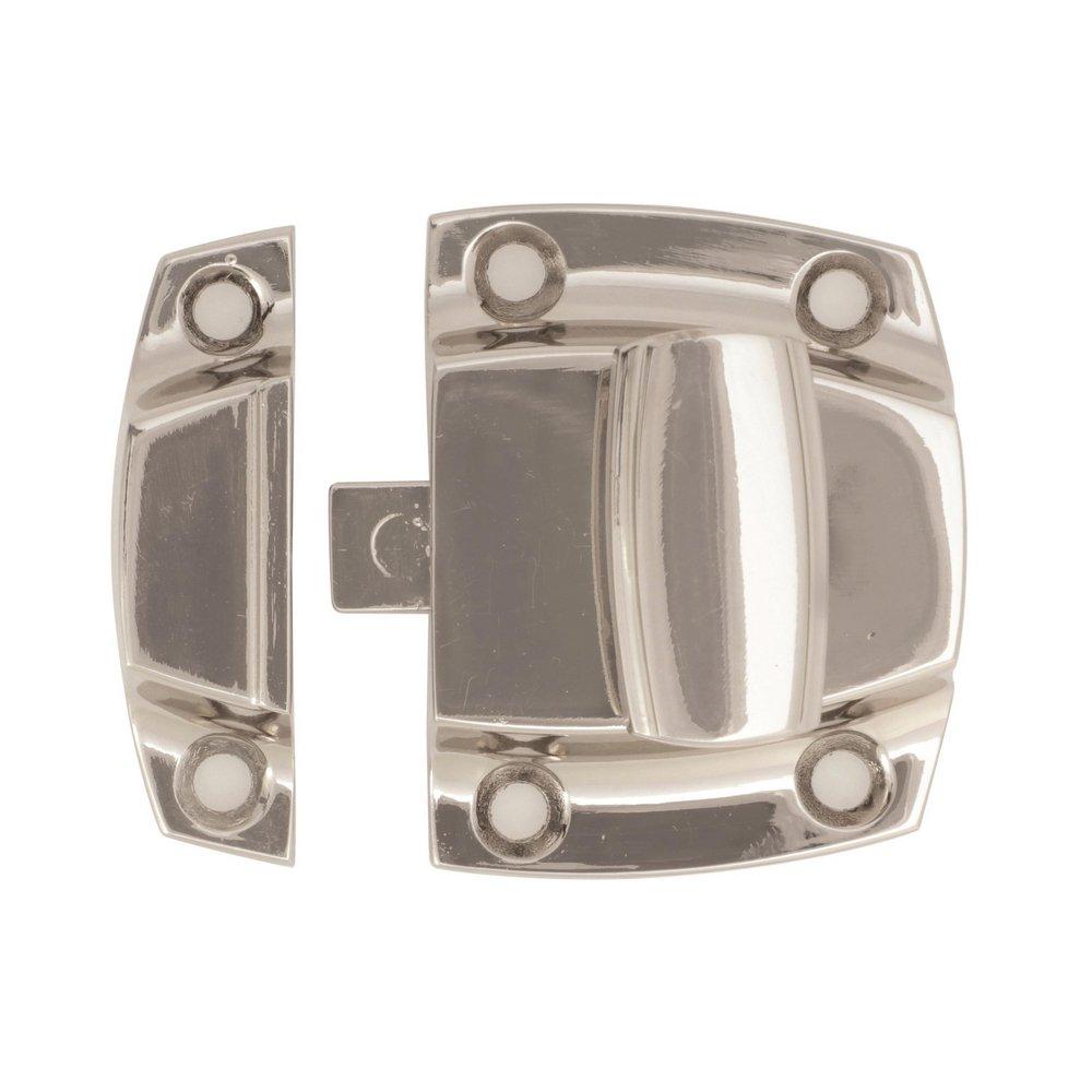 Highland Ridge 1-7/8 in (48 mm) Length Polished Nickel Cabinet Latch 