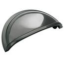3 in. Center-to-Center Cup Pull in Black Nickel