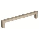 6-5/16 in. Center-to-Center Cabinet Pull in Satin Nickel