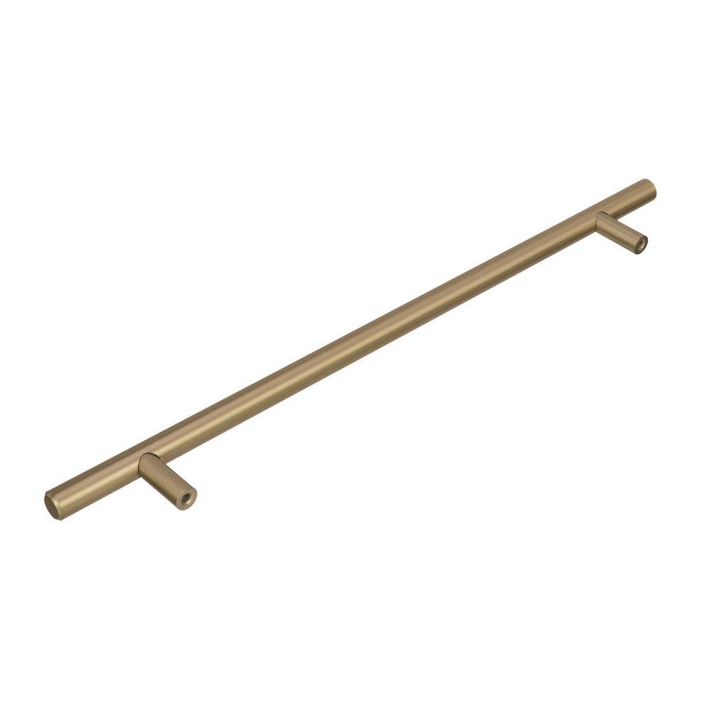 Amerock Golden Champagne Bar Pulls 10-1/16 in (256 mm) Center-to-Center Golden Champagne Cabinet Pull 