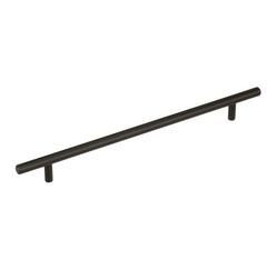 10-1/16 in. Center-to-Center Bar Pull in Black Bronze