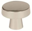 1-5/16 in. Round Knob in Polished Nickel