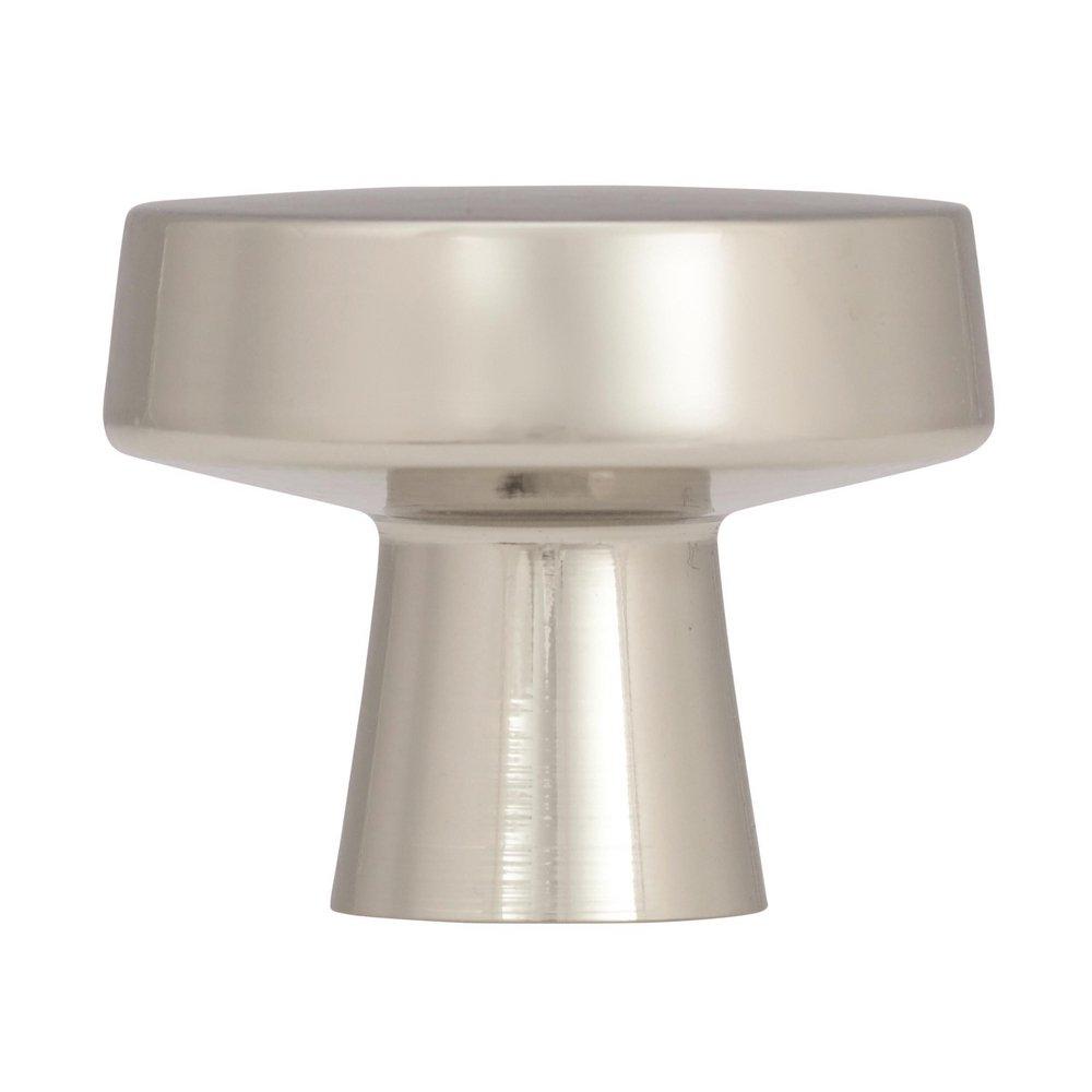 Amerock Polished Nickel 1-5/16 in. Cabinet Knob 