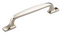 Highland Ridge 5-1/16 in (128 mm) Center-to-Center Polished Nickel Cabinet Pull