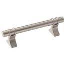 3-3/4 in. Center-to-Center Cabinet Pull in Satin Nickel