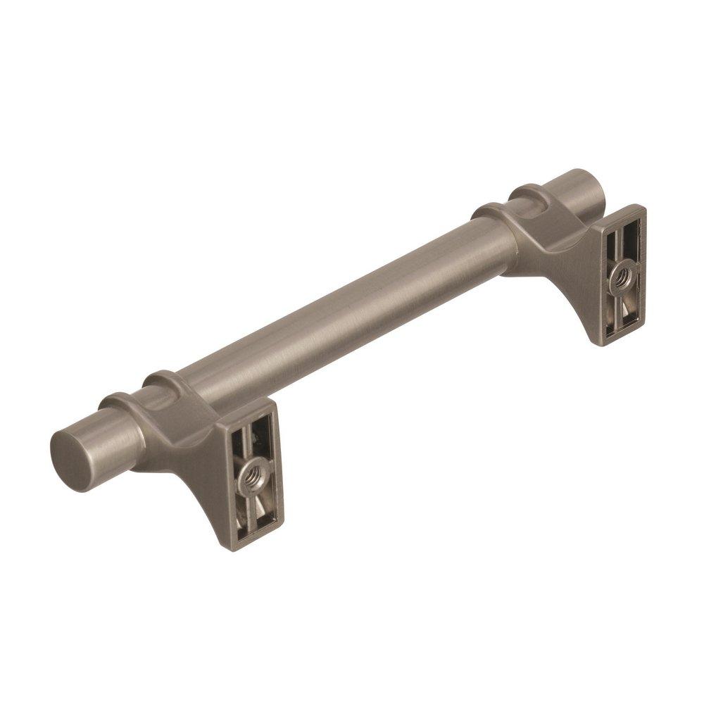 Amerock Satin Nickel Davenport 3-3/4 in (96 mm) Center-to-Center Satin Nickel Cabinet Pull 