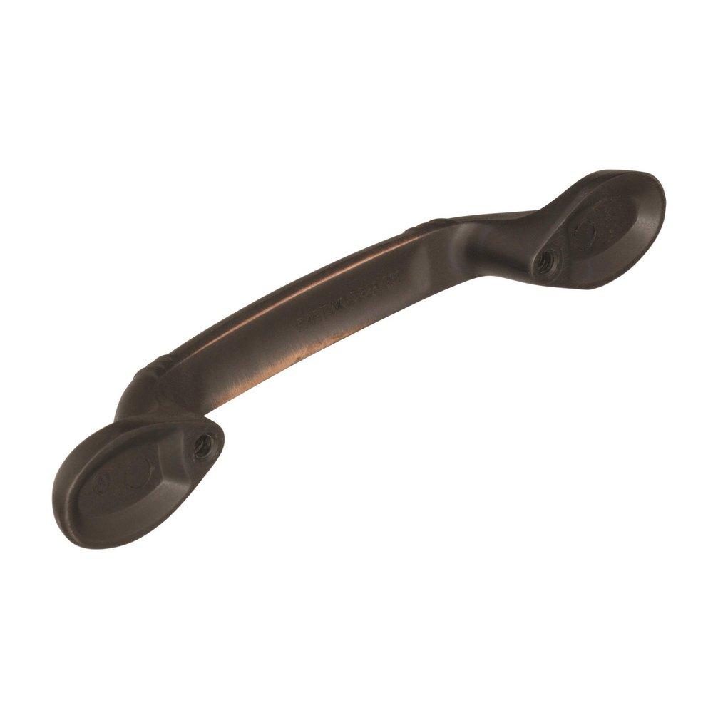 Amerock Oil Rubbed Bronze Sterling Traditions 3 in (76 mm) Center-to-Center Oil-Rubbed Bronze Cabinet Pull 