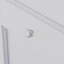 Amerock Clear 1-3/4 in. Cabinet Knob 