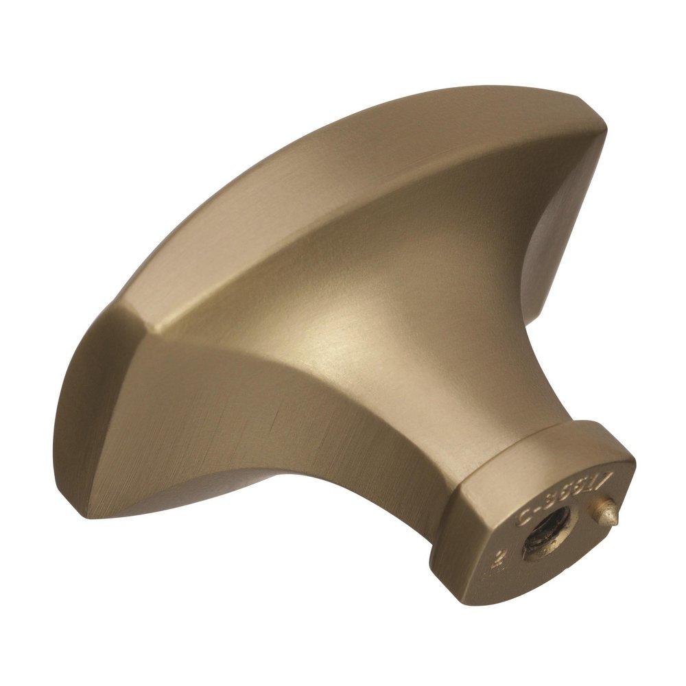 Sea Grass 1-3/4 in (44 mm) Length Golden Champagne Cabinet Knob 