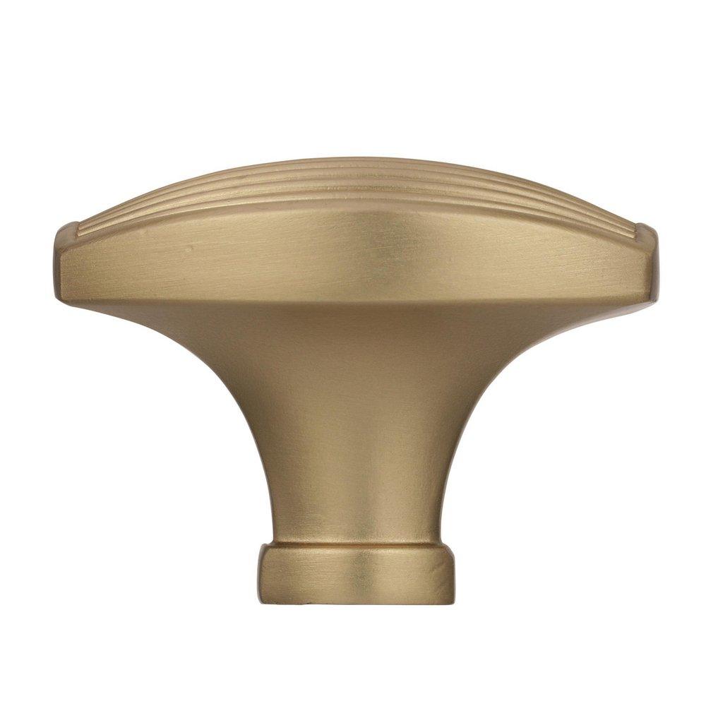 Sea Grass 1-3/4 in (44 mm) Length Golden Champagne Cabinet Knob 