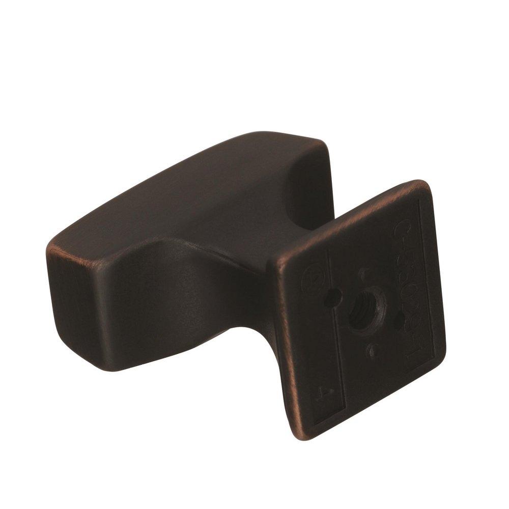 Amerock Oil Rubbed Bronze Mulholland 1-1/4 in (32 mm) Length Oil-Rubbed Bronze Cabinet Knob 