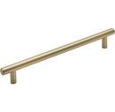 12 in. Center-to-Center Appliance Pull in Golden Champagne