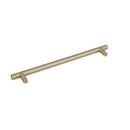 Bar Pulls 12 in (305 mm) Center-to-Center Golden Champagne Appliance Pull 