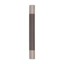 Amerock Satin Nickel/Oil Rubbed Bronze Esquire 5-1/16 in (128 mm) Center-to-Center Satin Nickel/Oil-Rubbed Bronze Cabinet Pull 